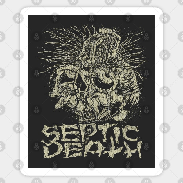 Septic Death 1981 Sticker by JCD666